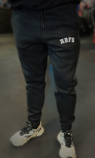 BLACK HBFG JOGGERS